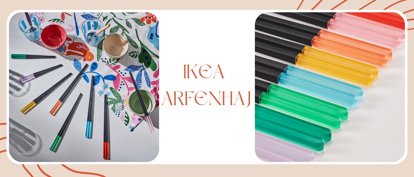 چوب غذاخوری چاپستیک ایکیا مدل IKEA ARFENHAJ